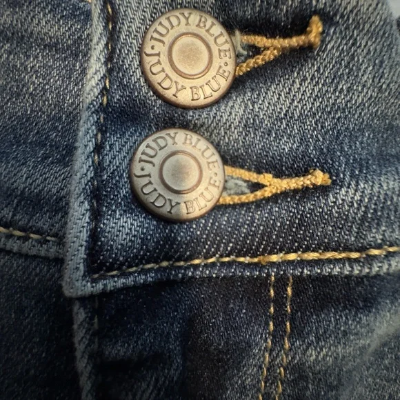 NWT Judy Blue Womens Medium Wash High Waist Flare Jeans Size 13/31 - Picture 5 of 12